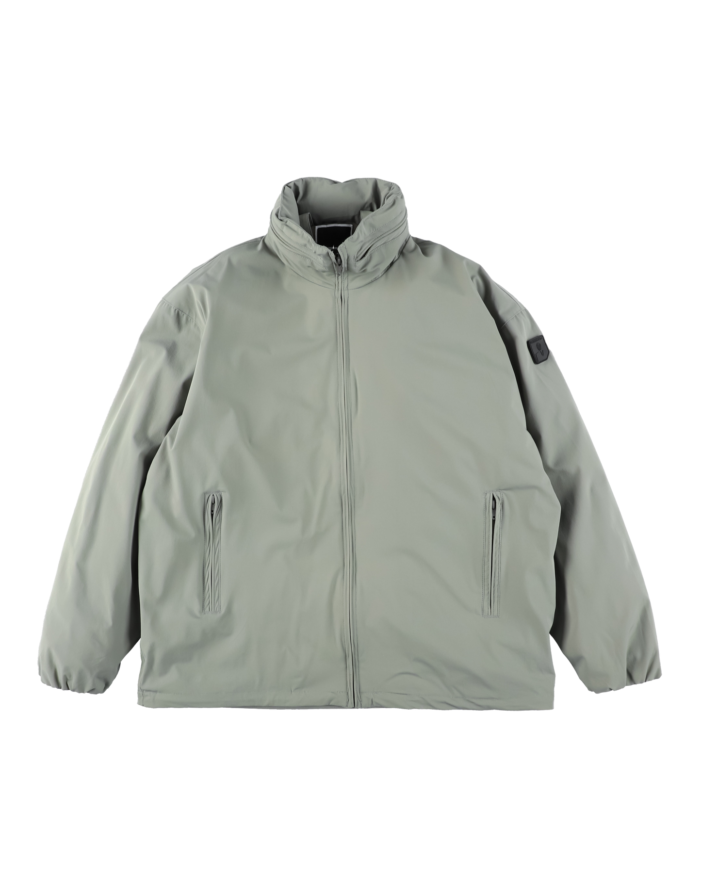 CUSHY FLEECE COLLAR JACKET GREY