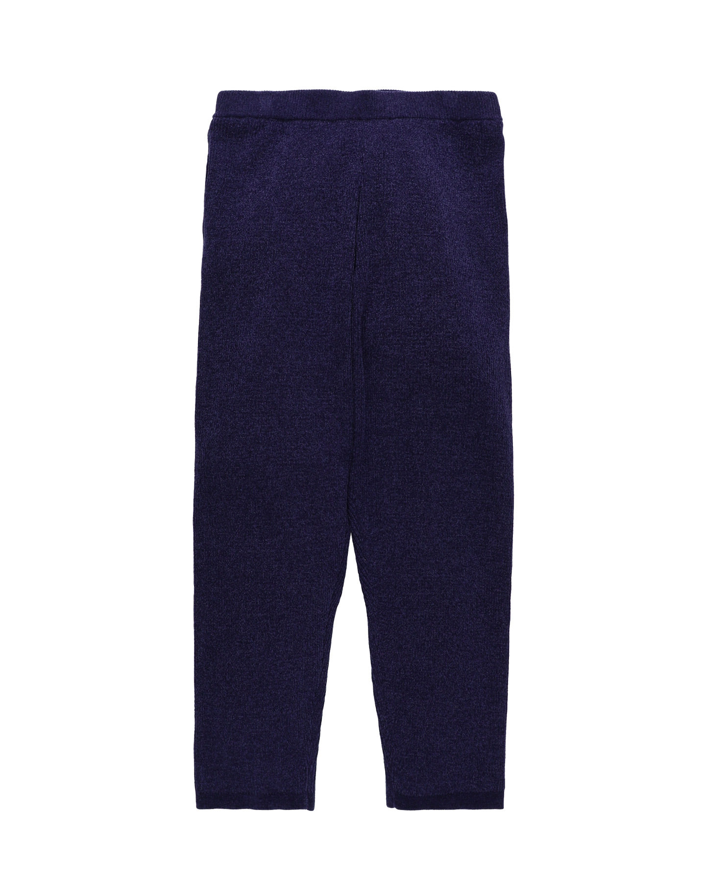 CORDY KNIT PANTS NAVY