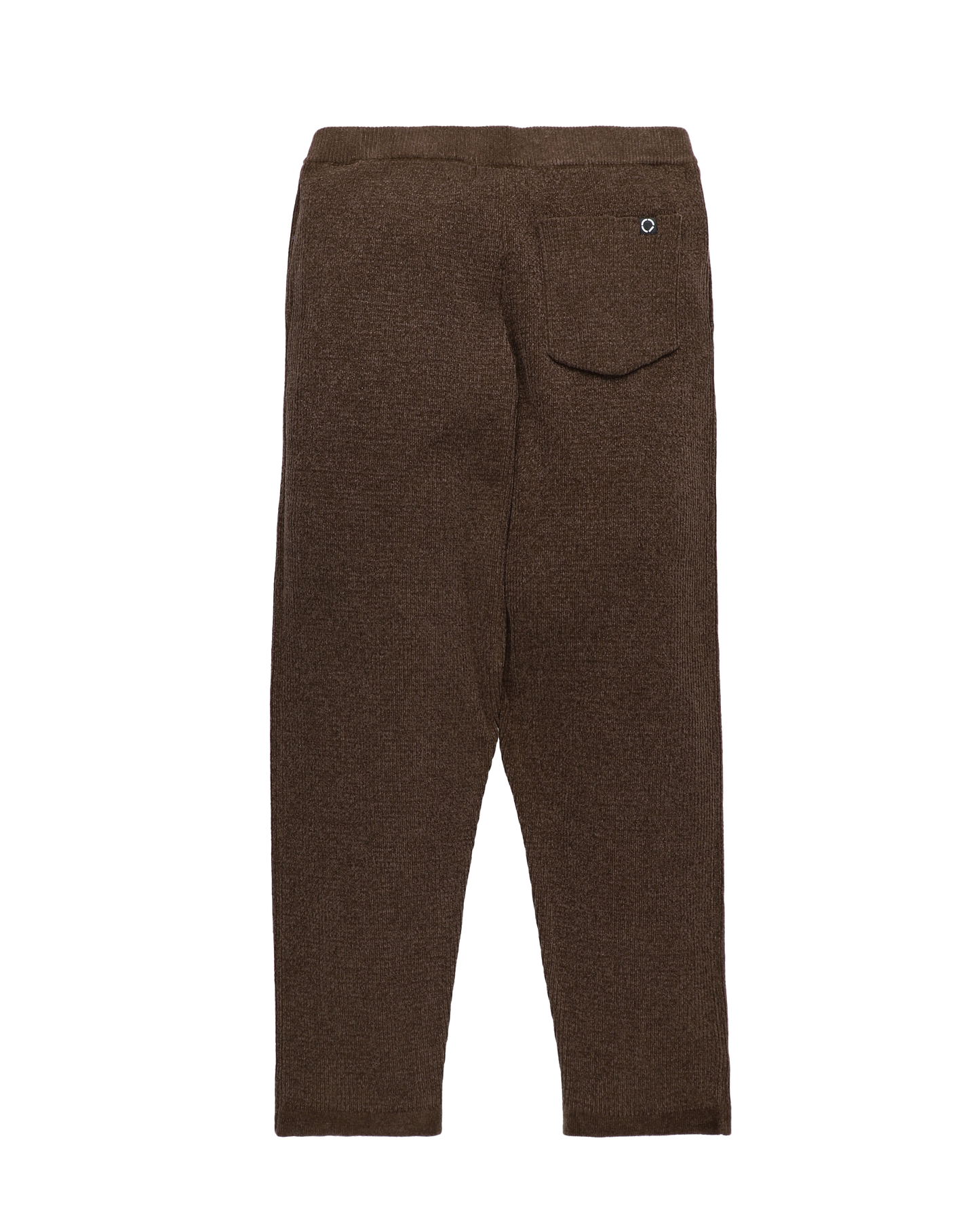 CORDY KNIT PANTS BROWN