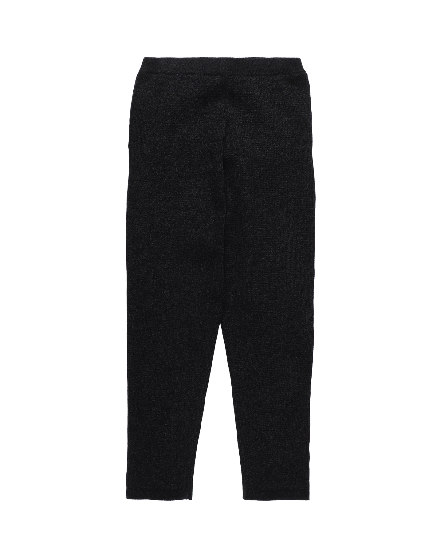 CORDY KNIT PANTS BLACK