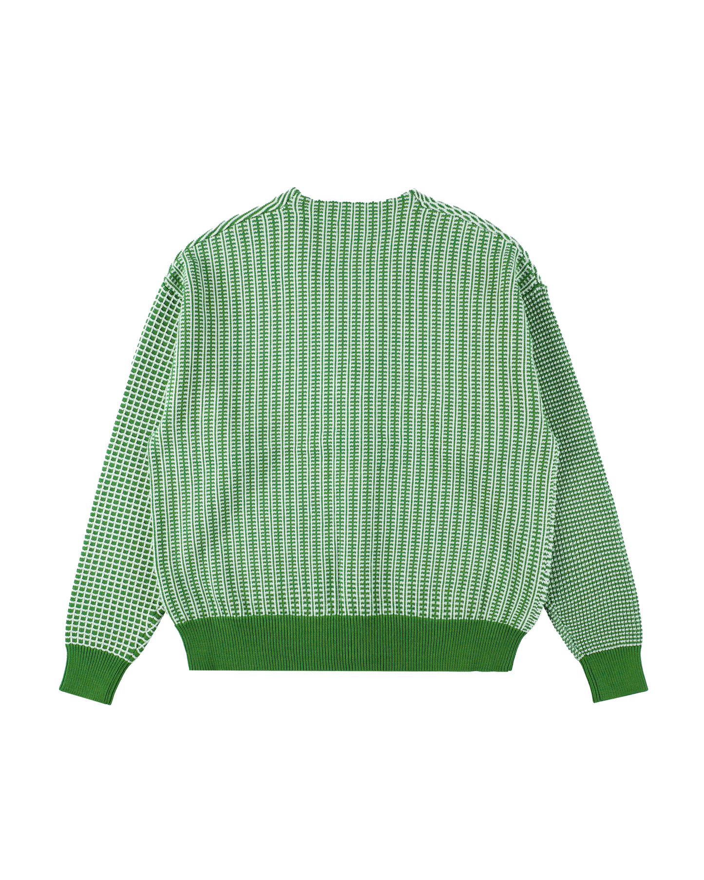 MULTI KNIT CARDIGAN GREEN