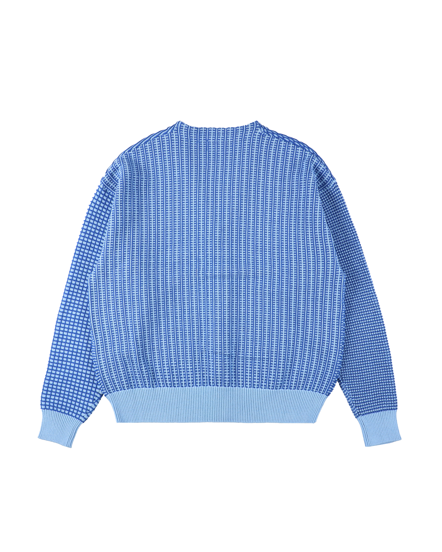 MULTI KNIT CARDIGAN BLUE