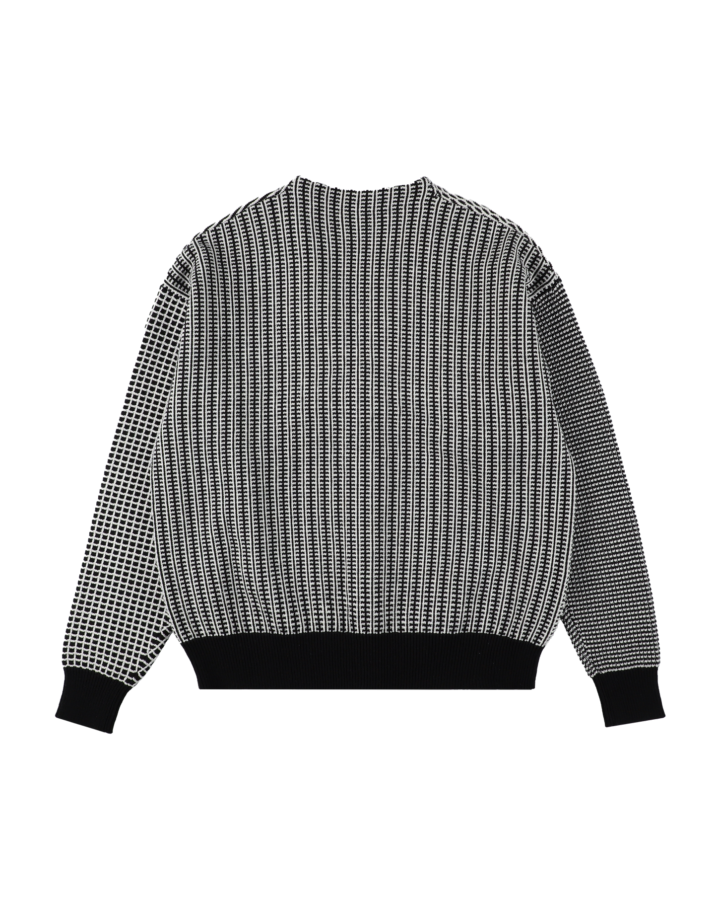 MULTI KNIT CARDIGAN BLACK