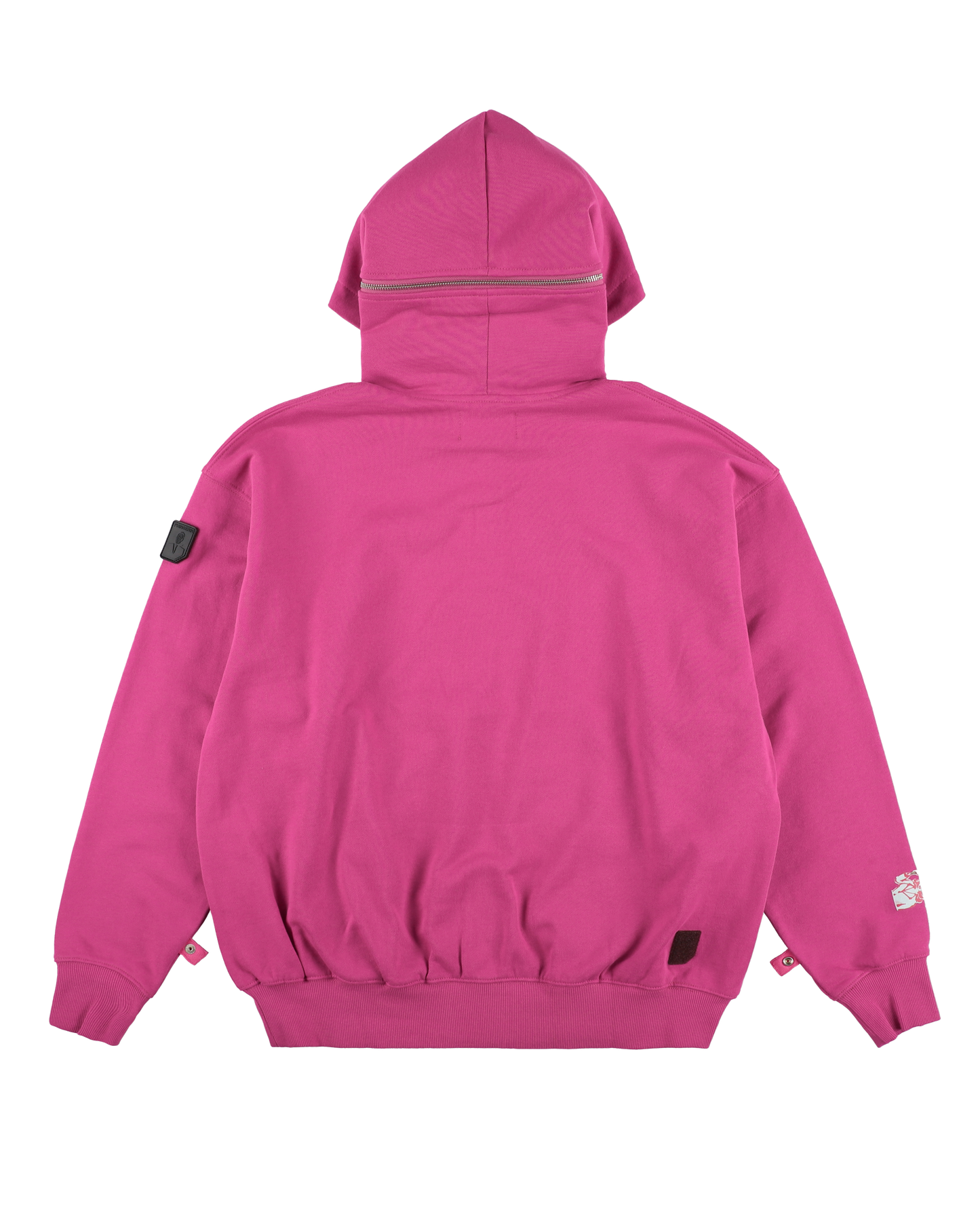 ZIPOFF HOODIE MAGENTA