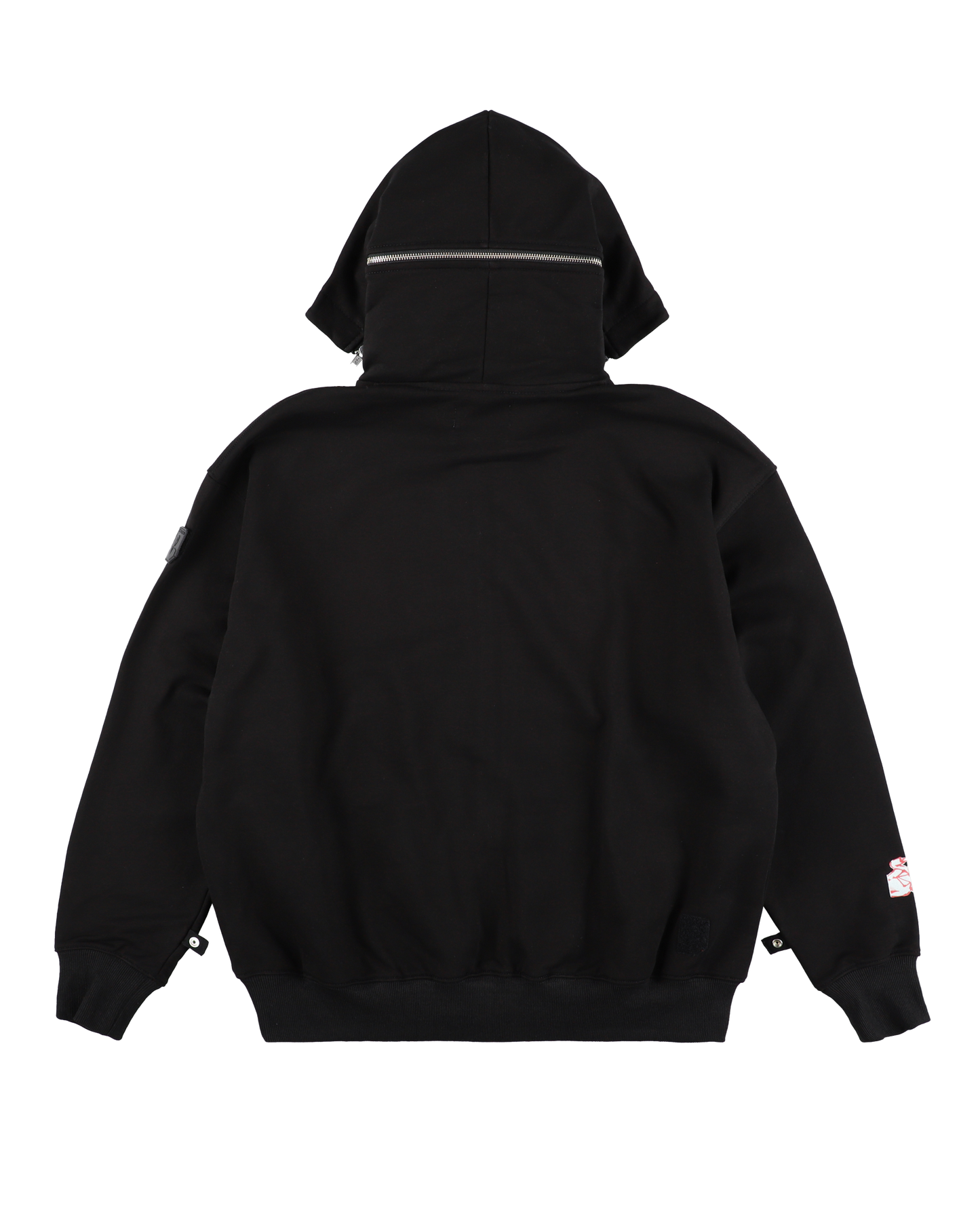 ZIPOFF HOODIE BLACK