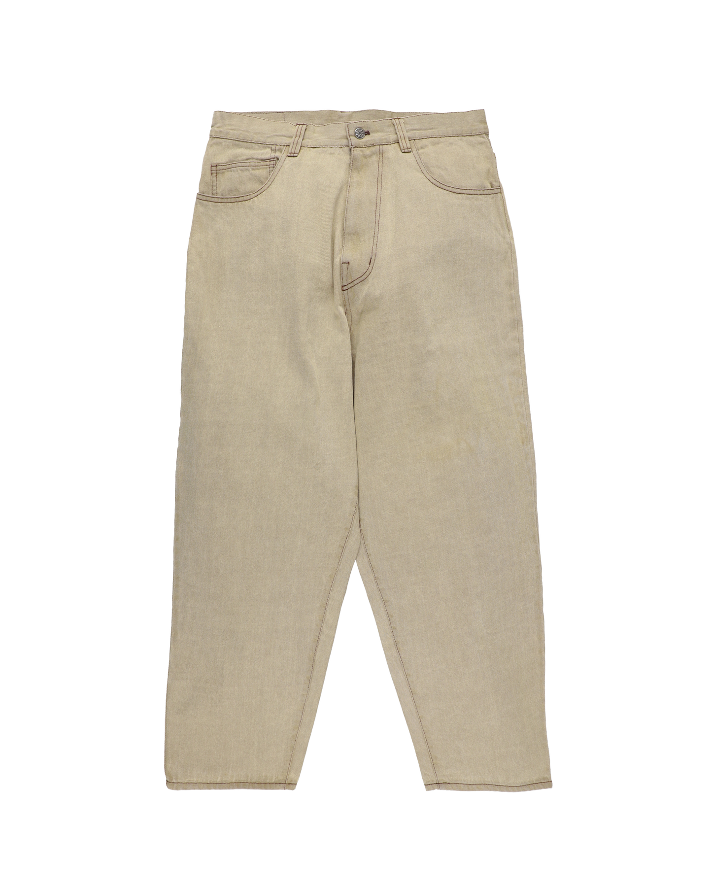 6 POCKET JEANS BEIGE