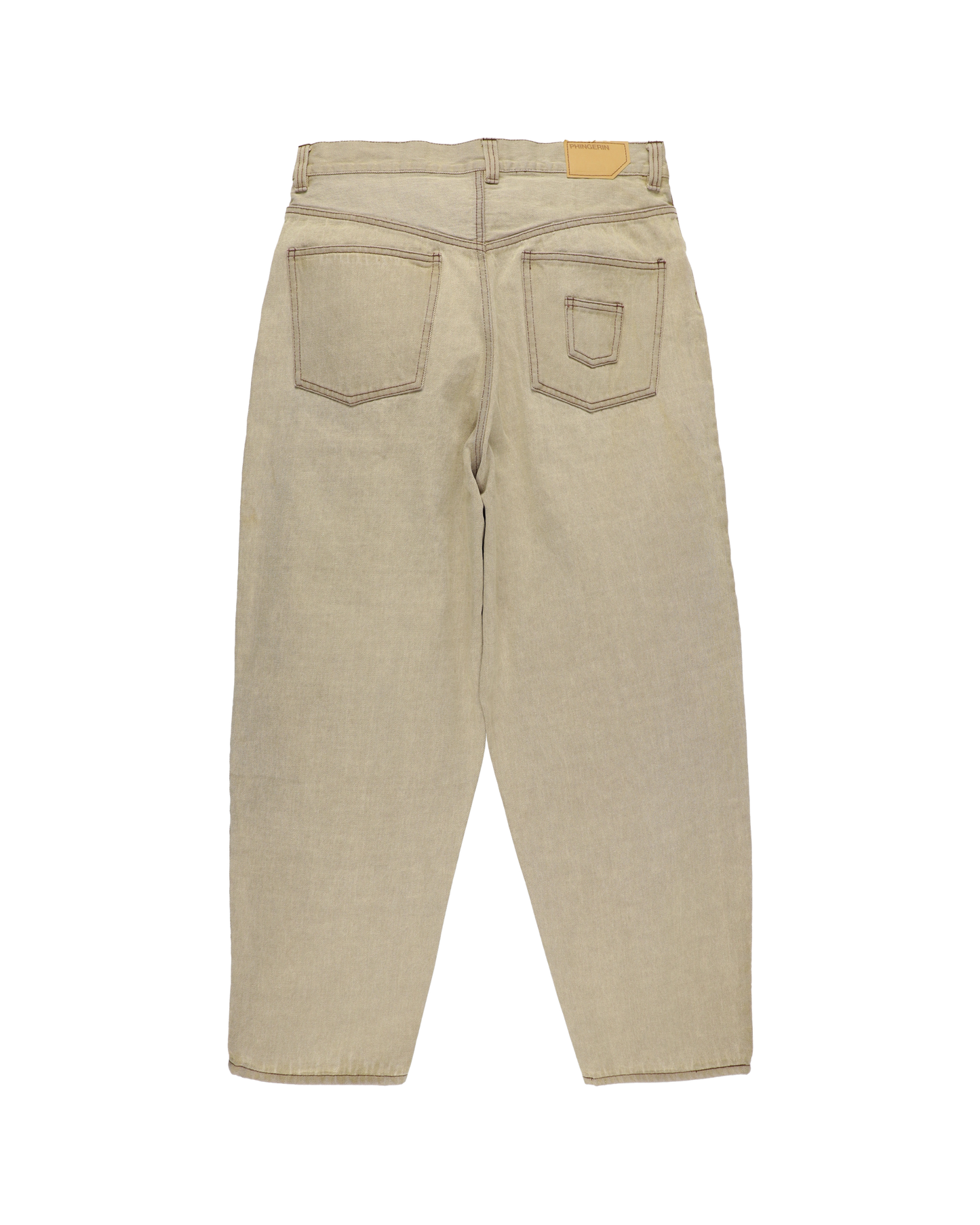 6 POCKET JEANS BEIGE