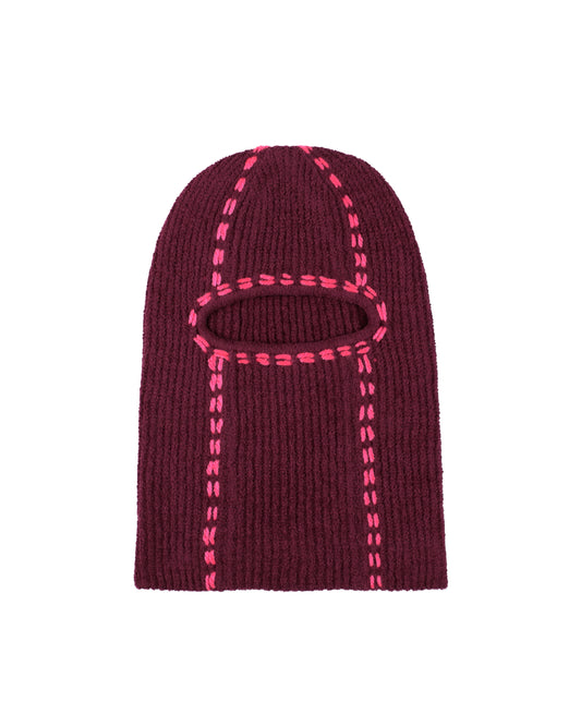 PG1 BALACLAVA BURGUNDY