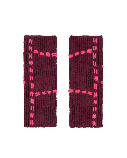 PG1 ARM WARMER BURGUNDY