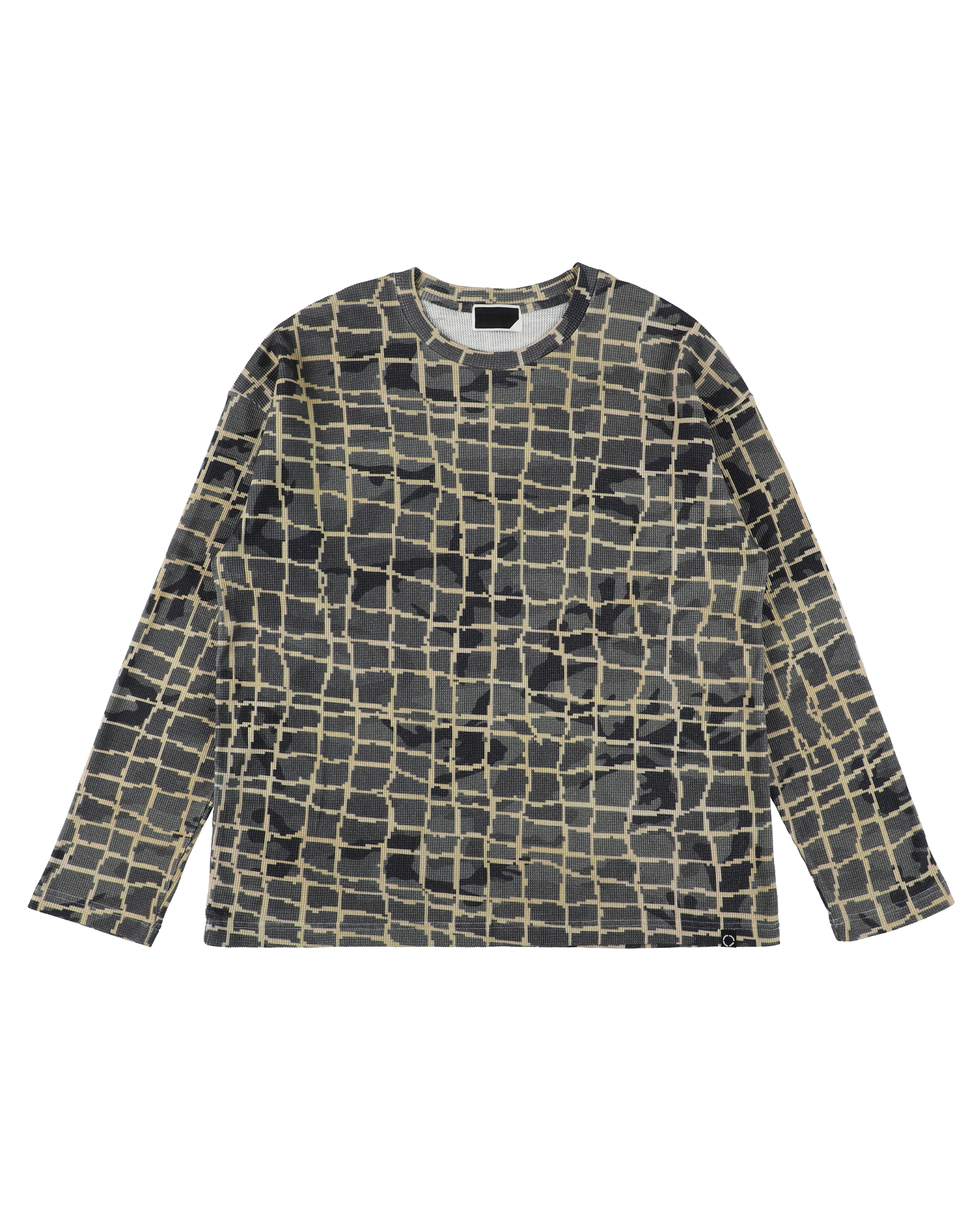 NET L/S WAFFLE THERMAL BEIGE NET – PHINGERIN
