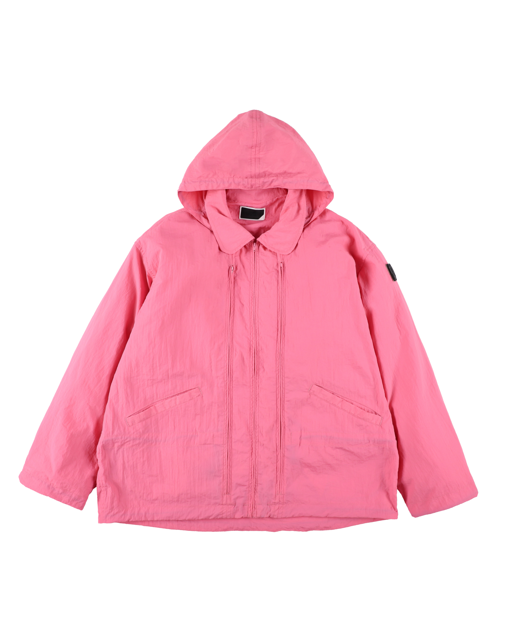 CRUSHED NYLON FULL PACK JACKET PINK – PHINGERIN