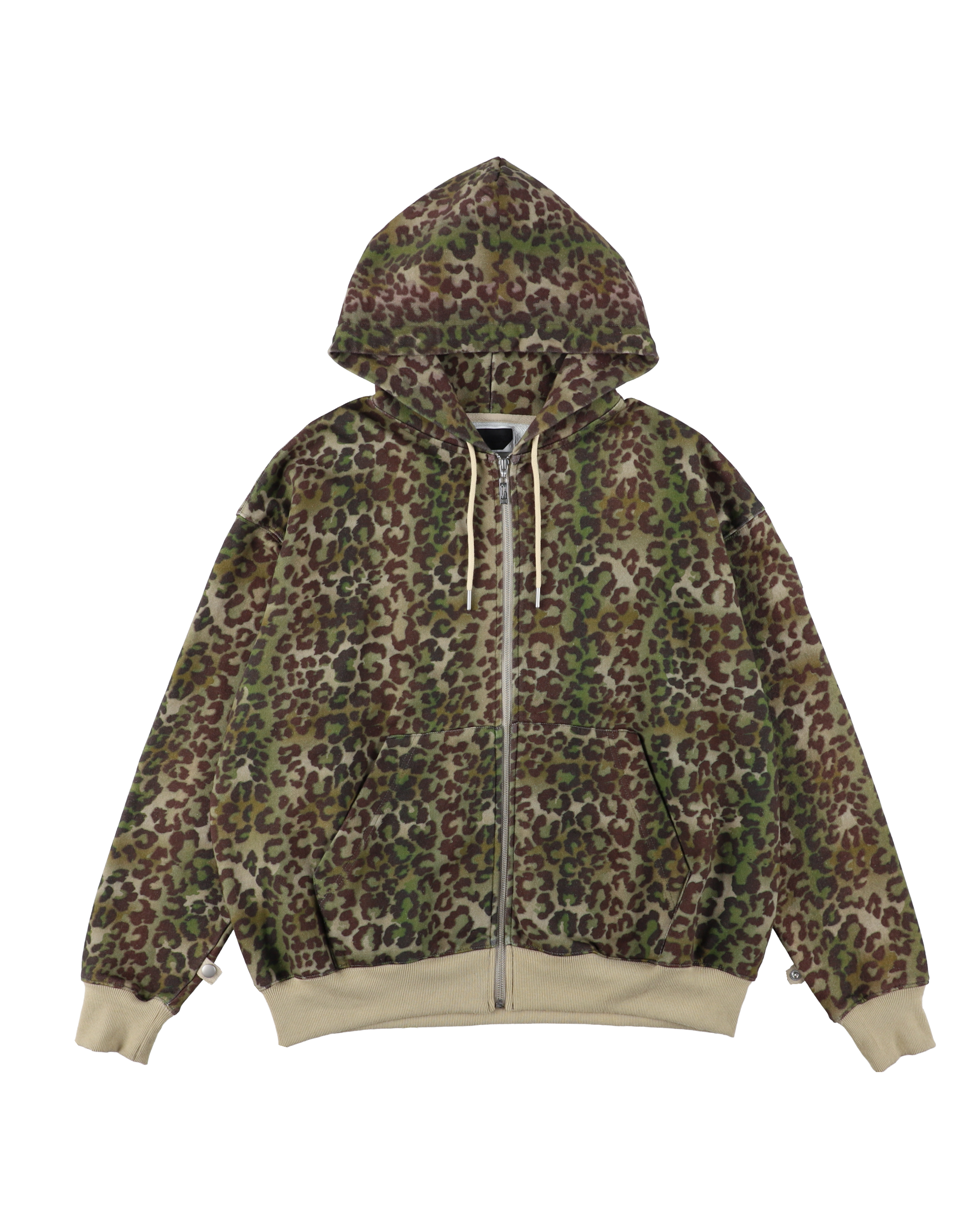 ZIP HOODIE LEOPARD – PHINGERIN