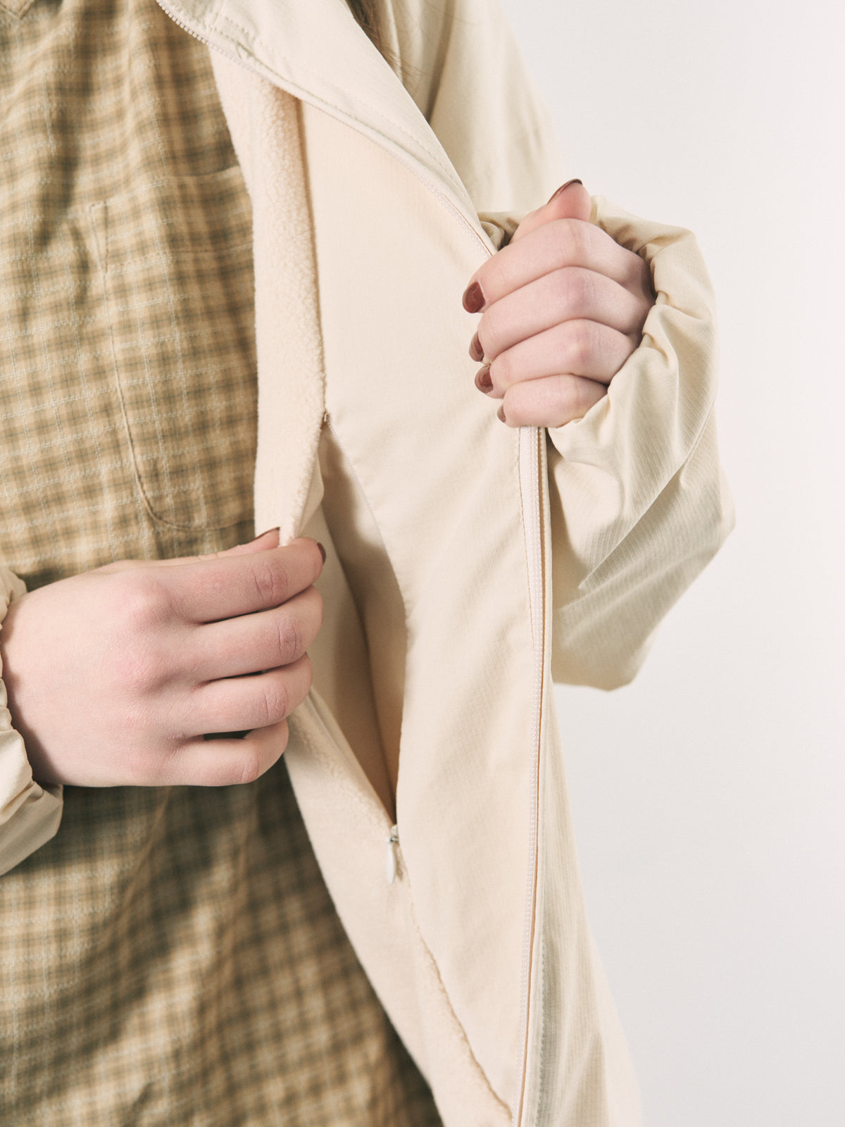 CUSHY FLEECE JACKET NAVY