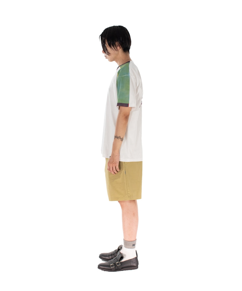 STENCIL RAGLAN S/S TEE