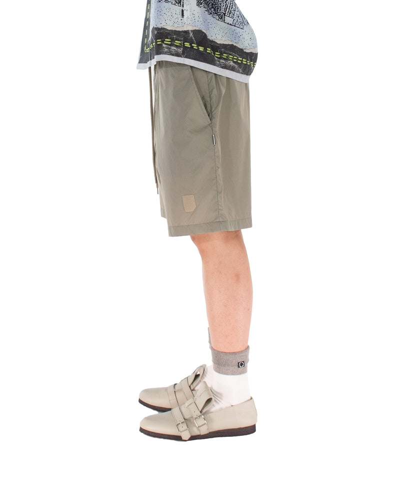NYLON RIPSTOP SHORTS MOS GREY