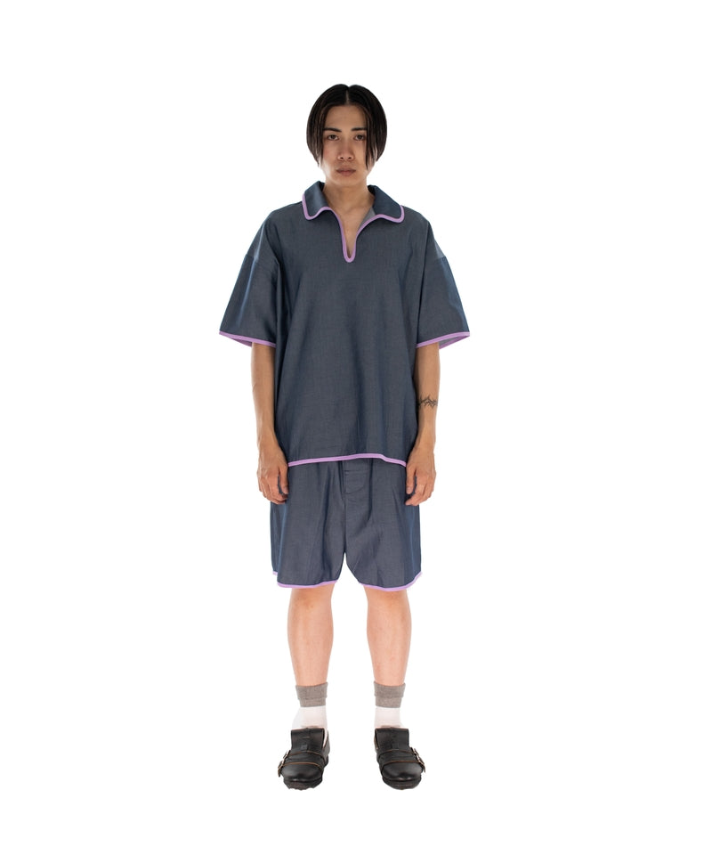 PIPE TOP SKIPPER S/S NAVY