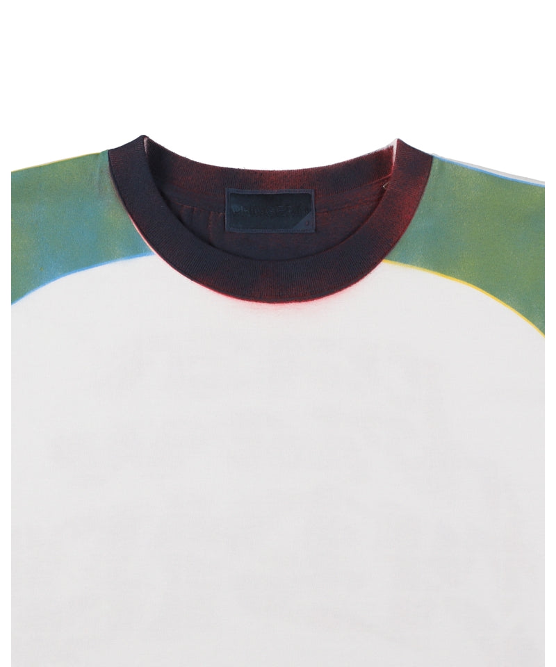 STENCIL RAGLAN S/S TEE