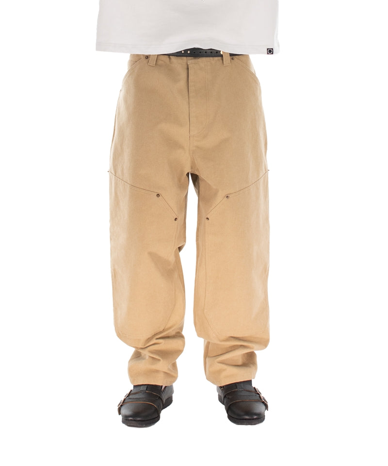 DOUBLE KNEE & HIP WORK PANTS BEIGE