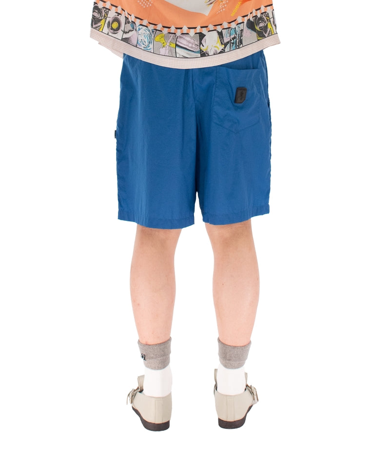 NYLON RIPSTOP SHORTS BLUE NAVY