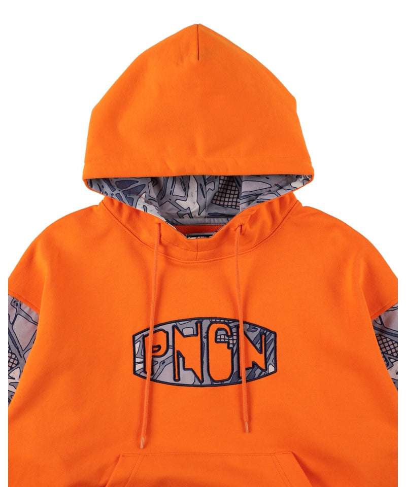 PNGN SLEEVED HOODIE ORANGE