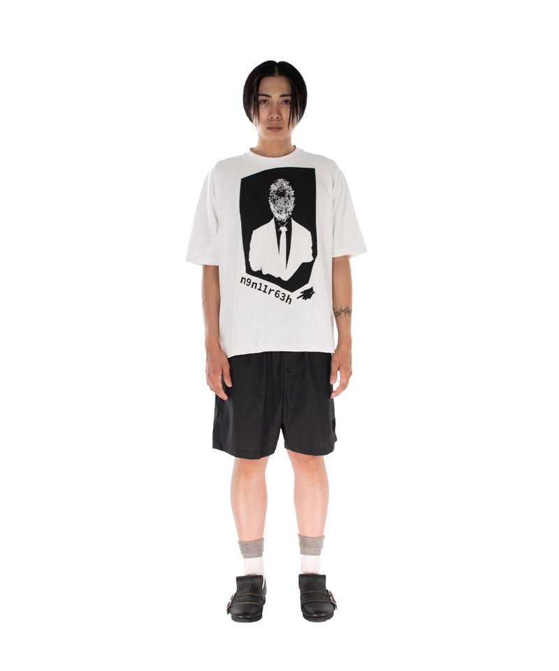 AGENT MONO SEAM S/S TEE WHITE