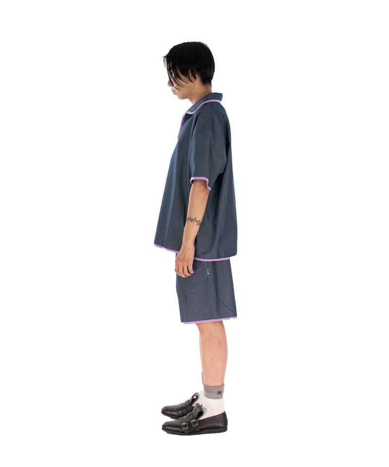 PIPE TOP SKIPPER S/S NAVY