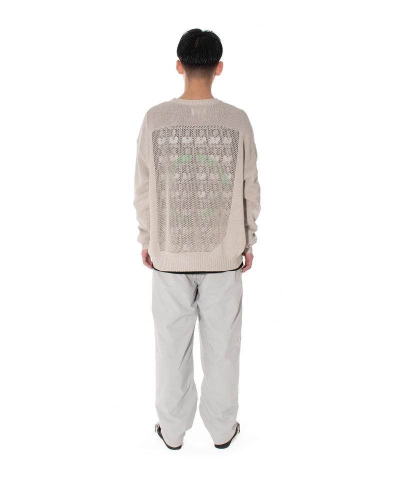 WINDOW WEB SWEATER IVORY