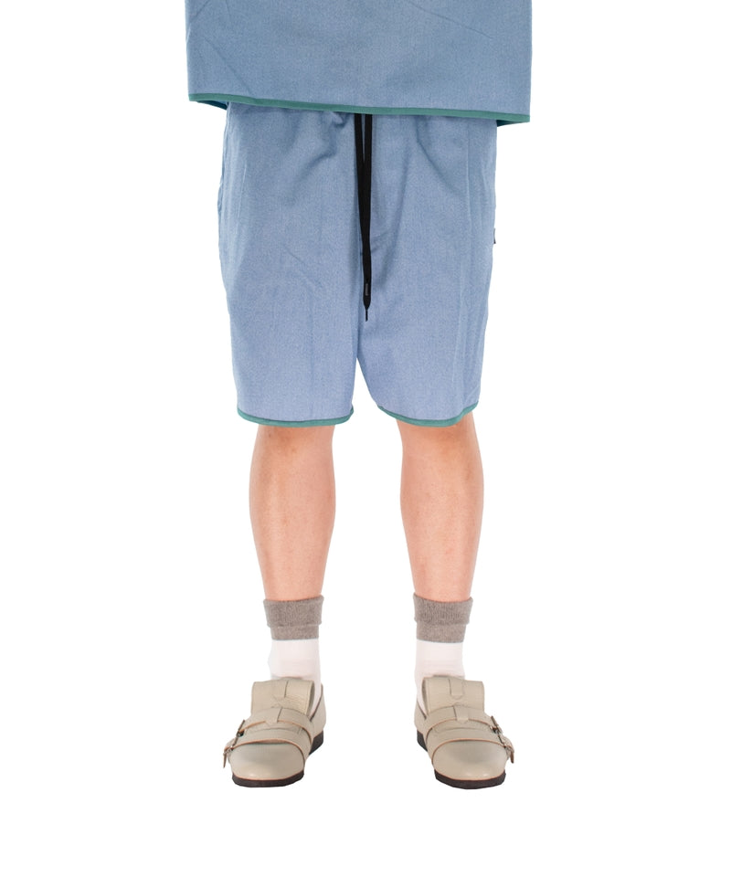 PIPE TOP SHORTS BLUE
