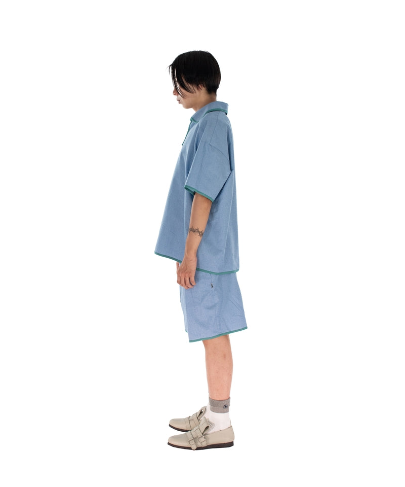 PIPE TOP SKIPPER S/S BLUE