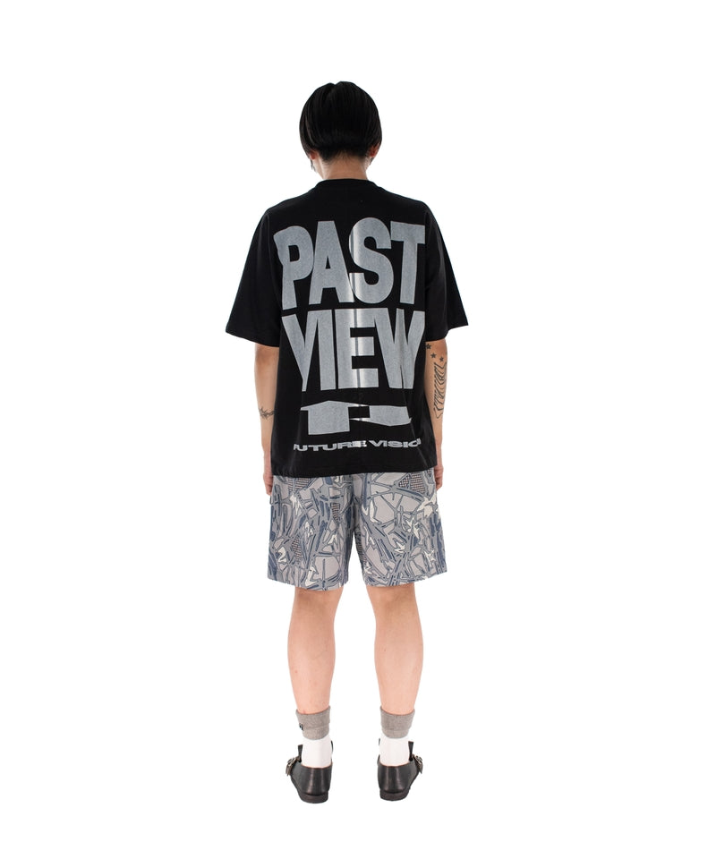 AGENT MONO SEAM S/S TEE BLACK
