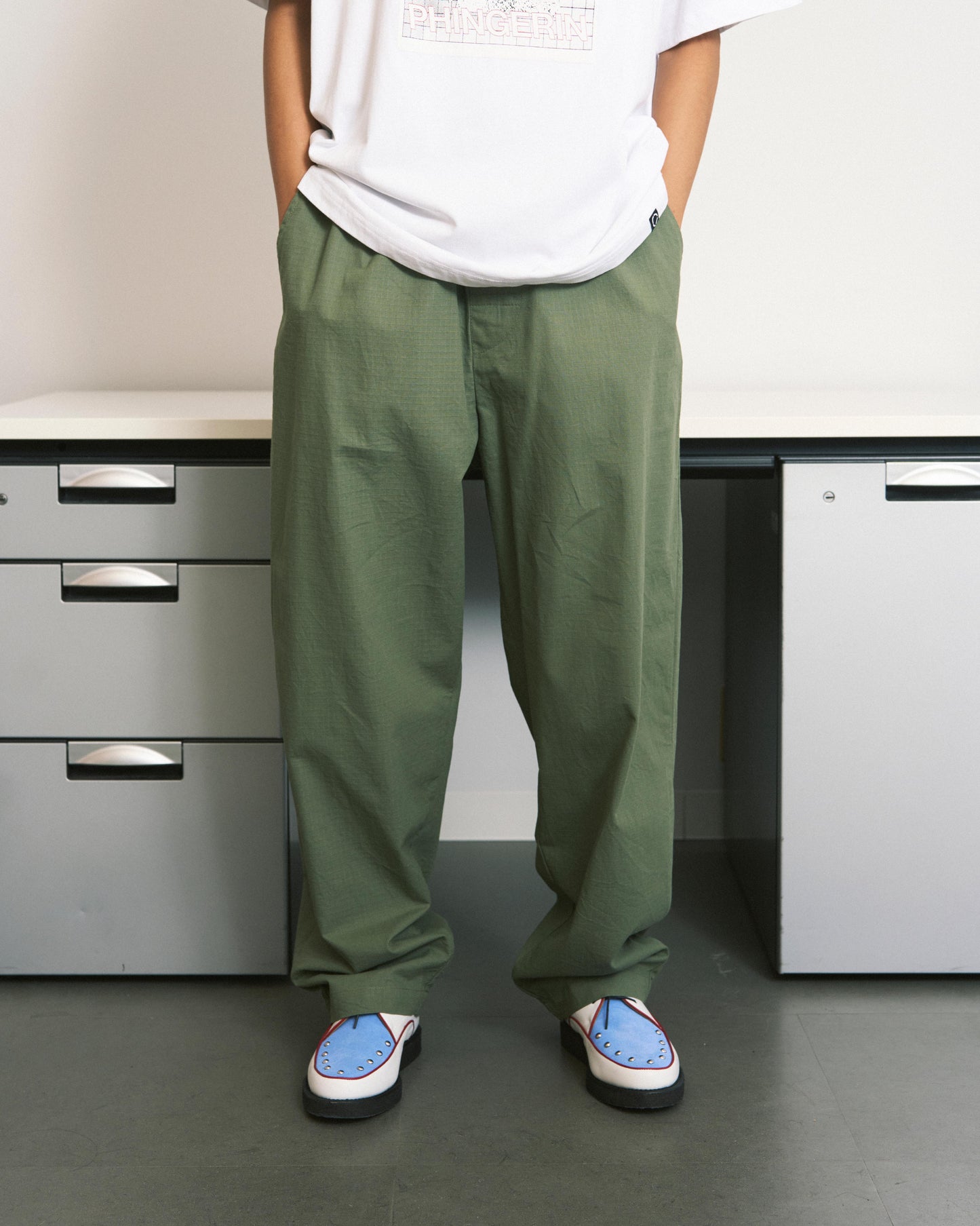 RIPSTOP HAMBLETON PANTS OLIVE DRAB