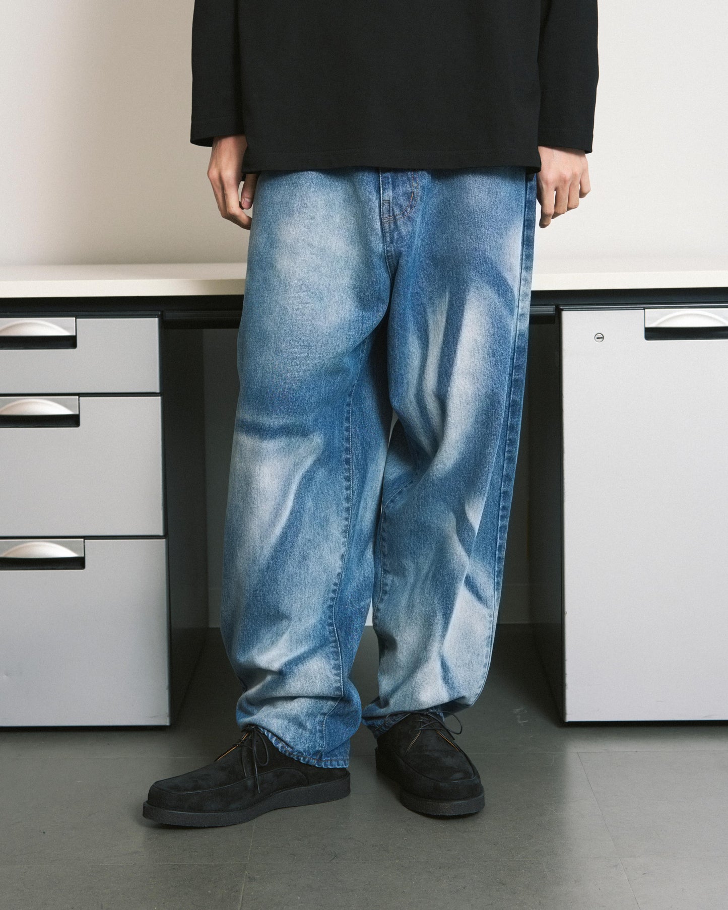 6 POCKET JEANS LAZER BLACK
