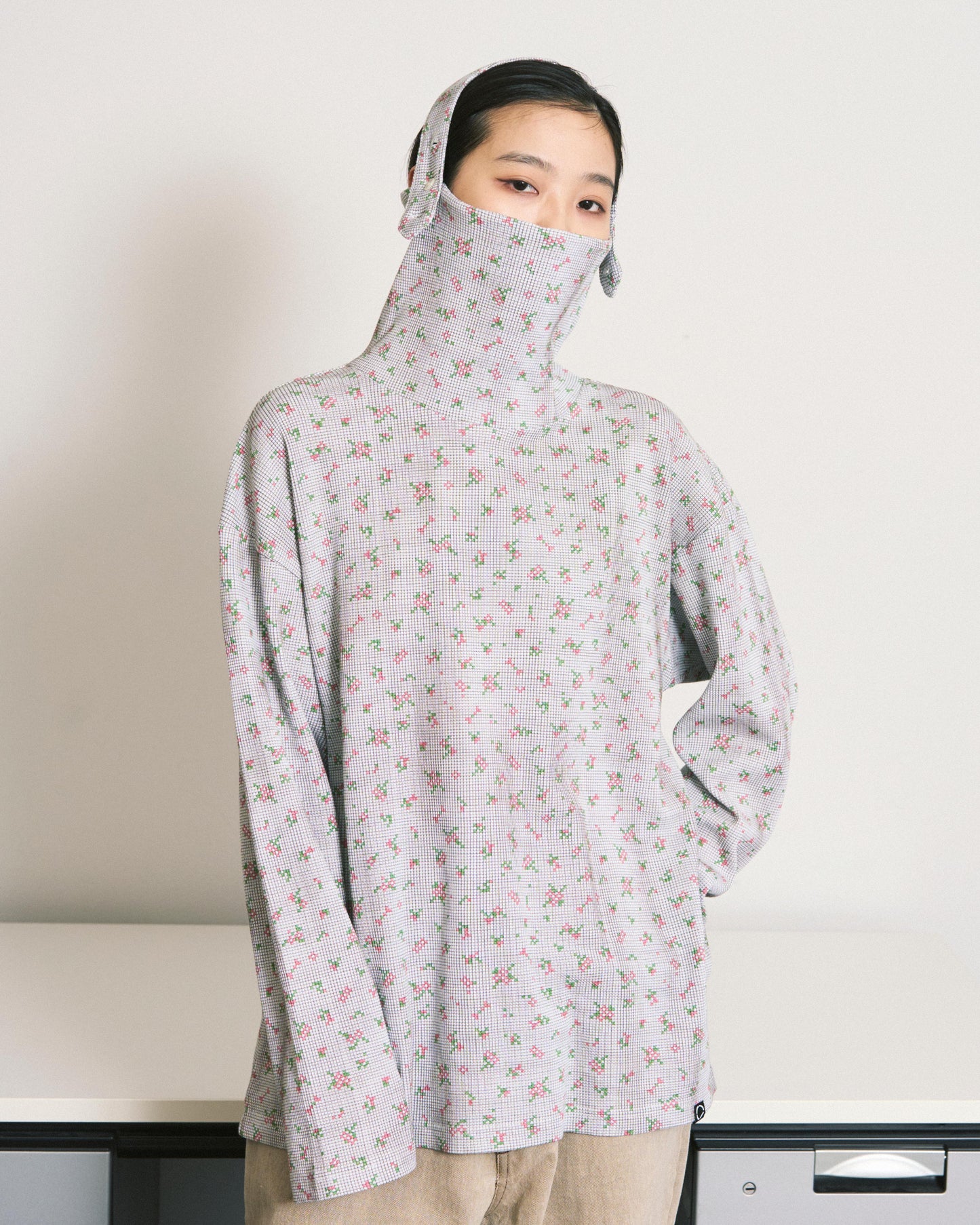 GRID L/S WAFFLE HEAD STRAP THERMAL