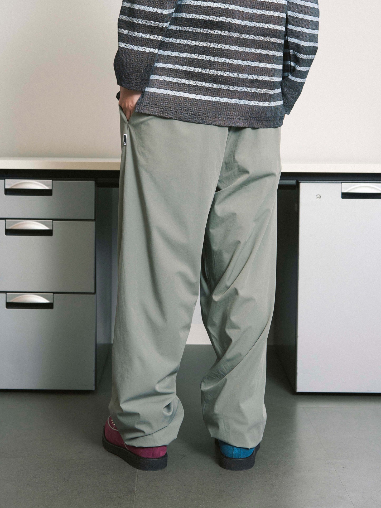 CUSHY FLEECE PANTS GREY