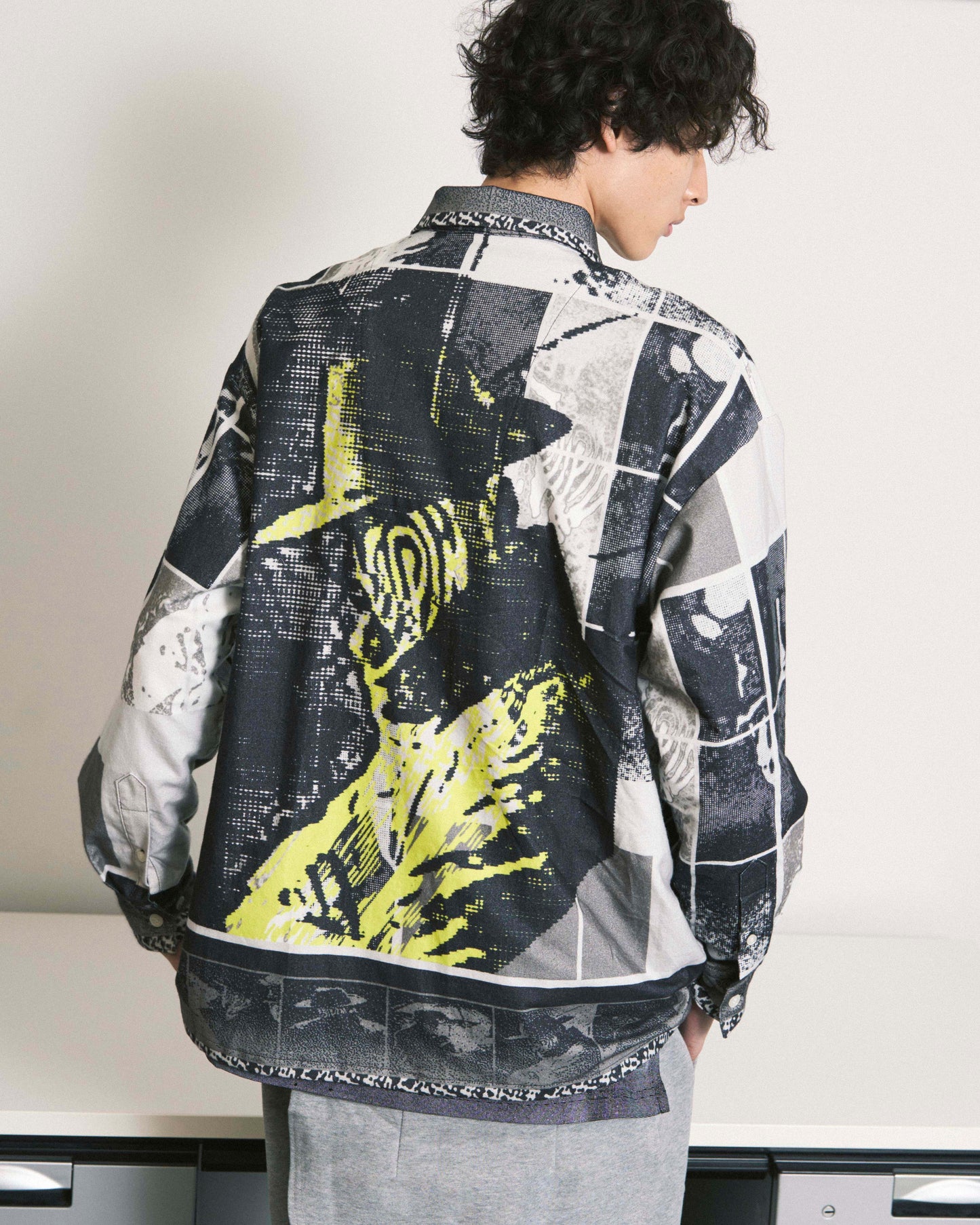 FLANNEL OPEN COLLAR SHIRT AGENT