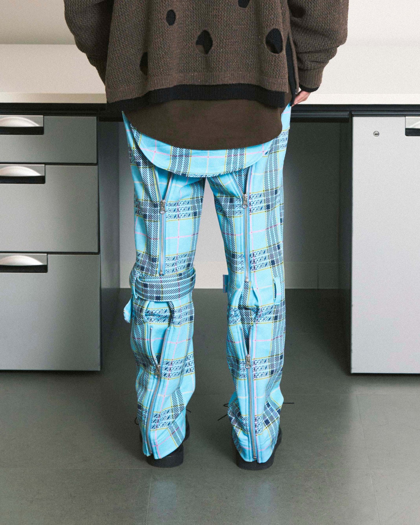 BONDAGE SWEATPANTS ORIGINAL PLAID