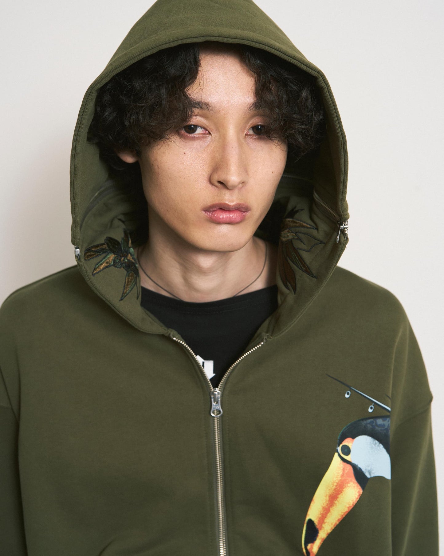 ZIPOFF HOODIE OLIVE DRAB