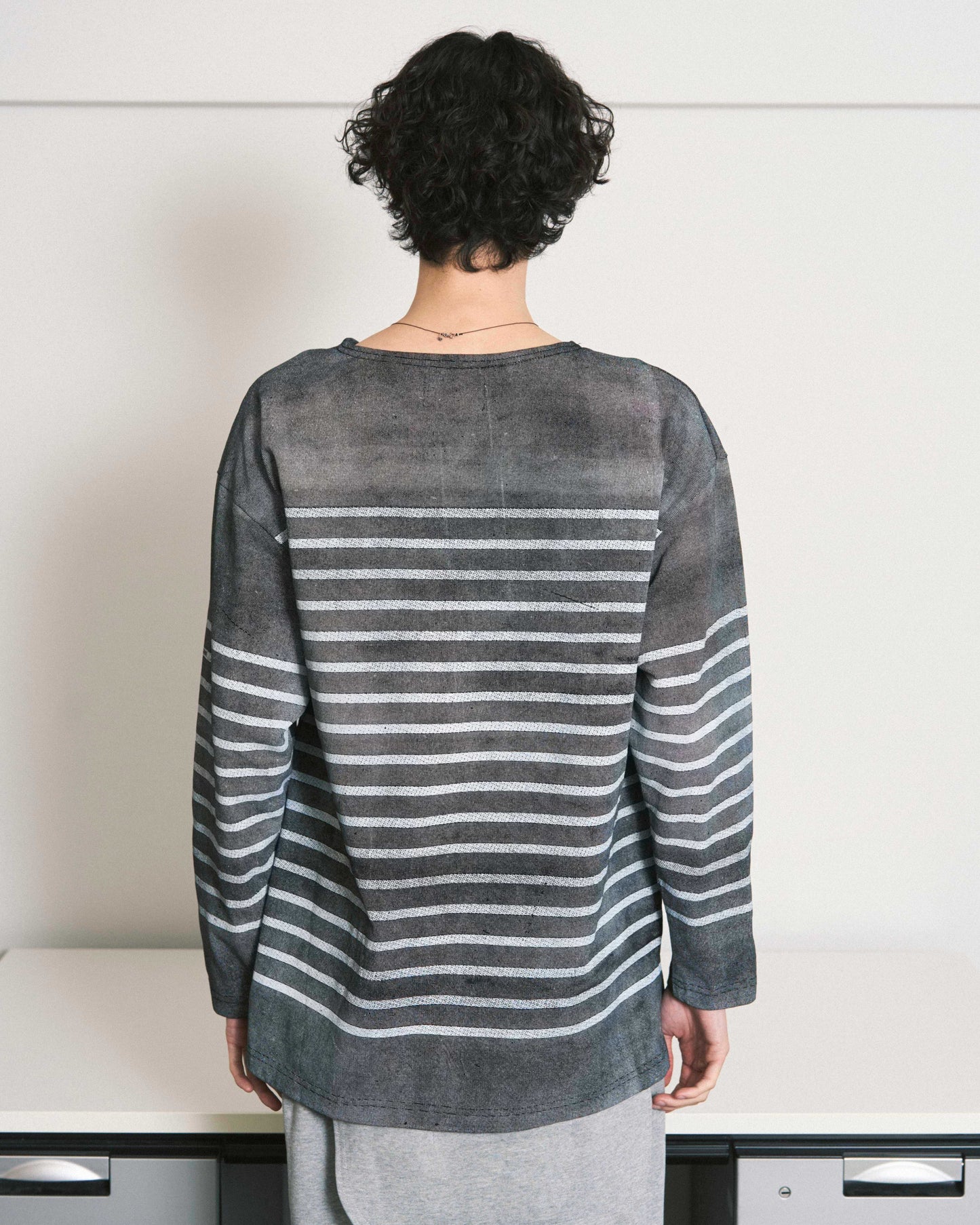 MARINE BOATNECK L/S TEE BLACK