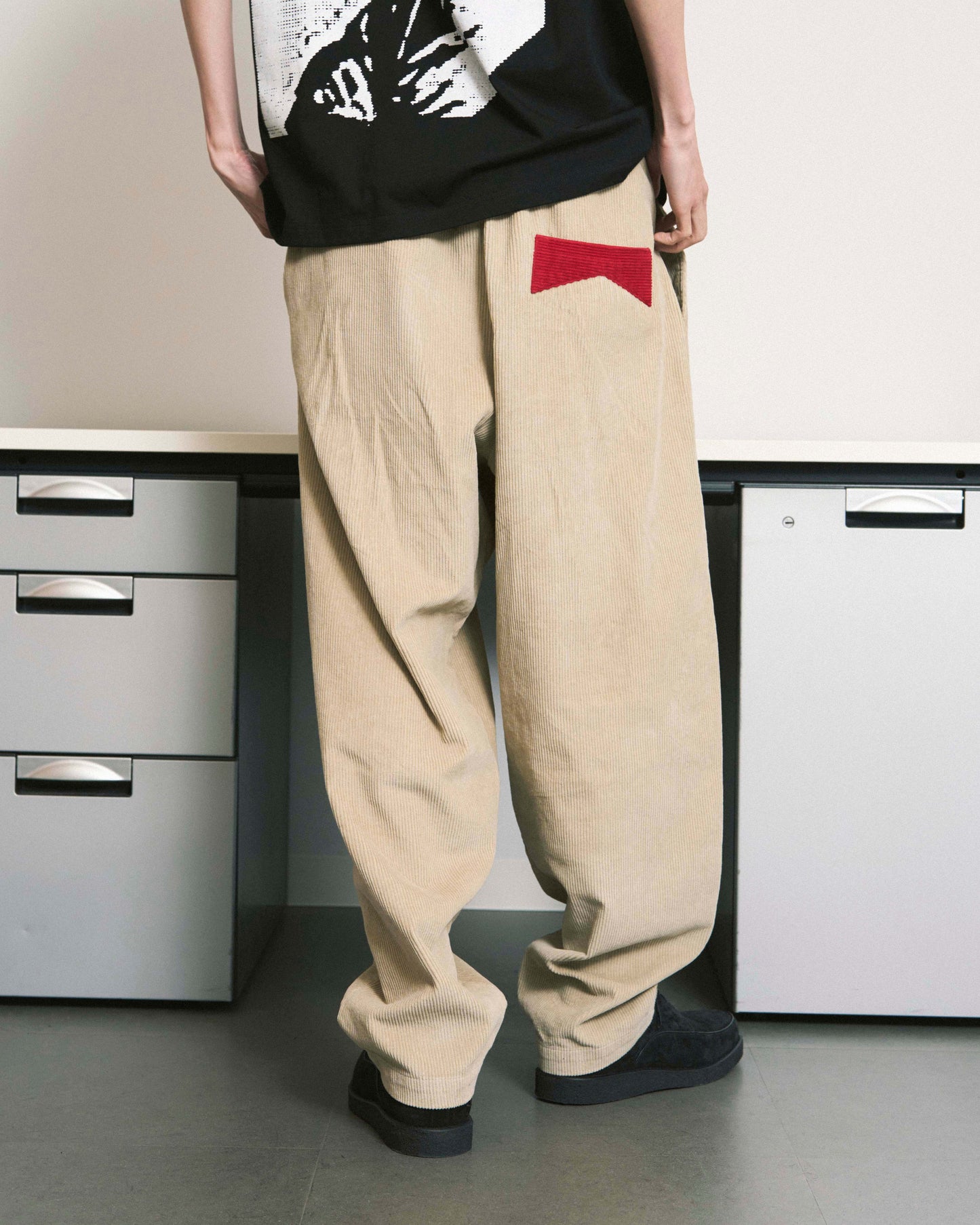 HAMBLETON PANTS CORD BEIGE