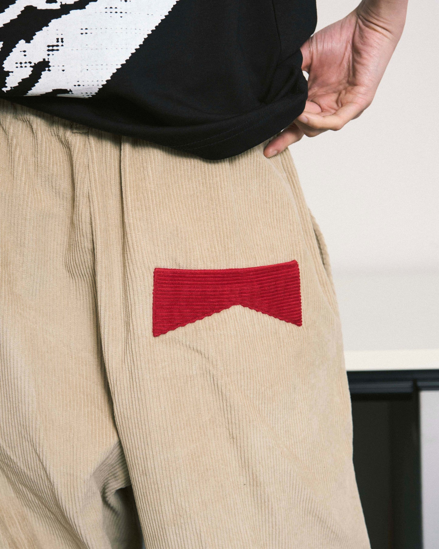 HAMBLETON PANTS CORD BEIGE
