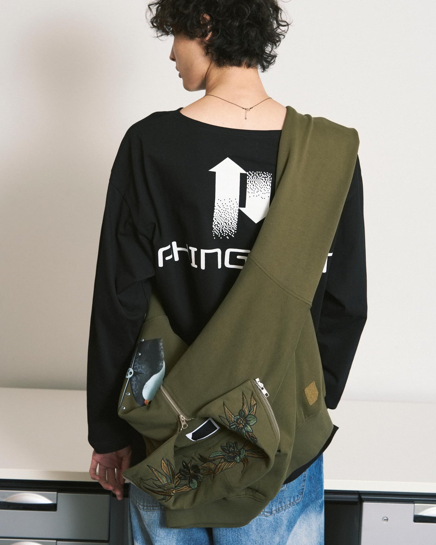ZIPOFF HOODIE BLACK
