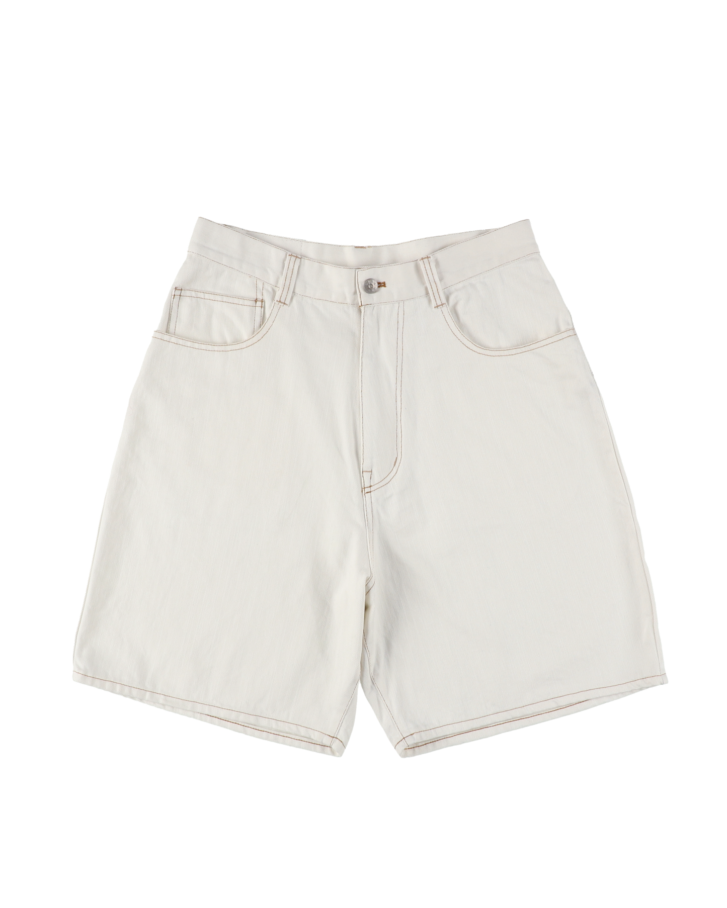 6PK DENIM SHORTS WHITE
