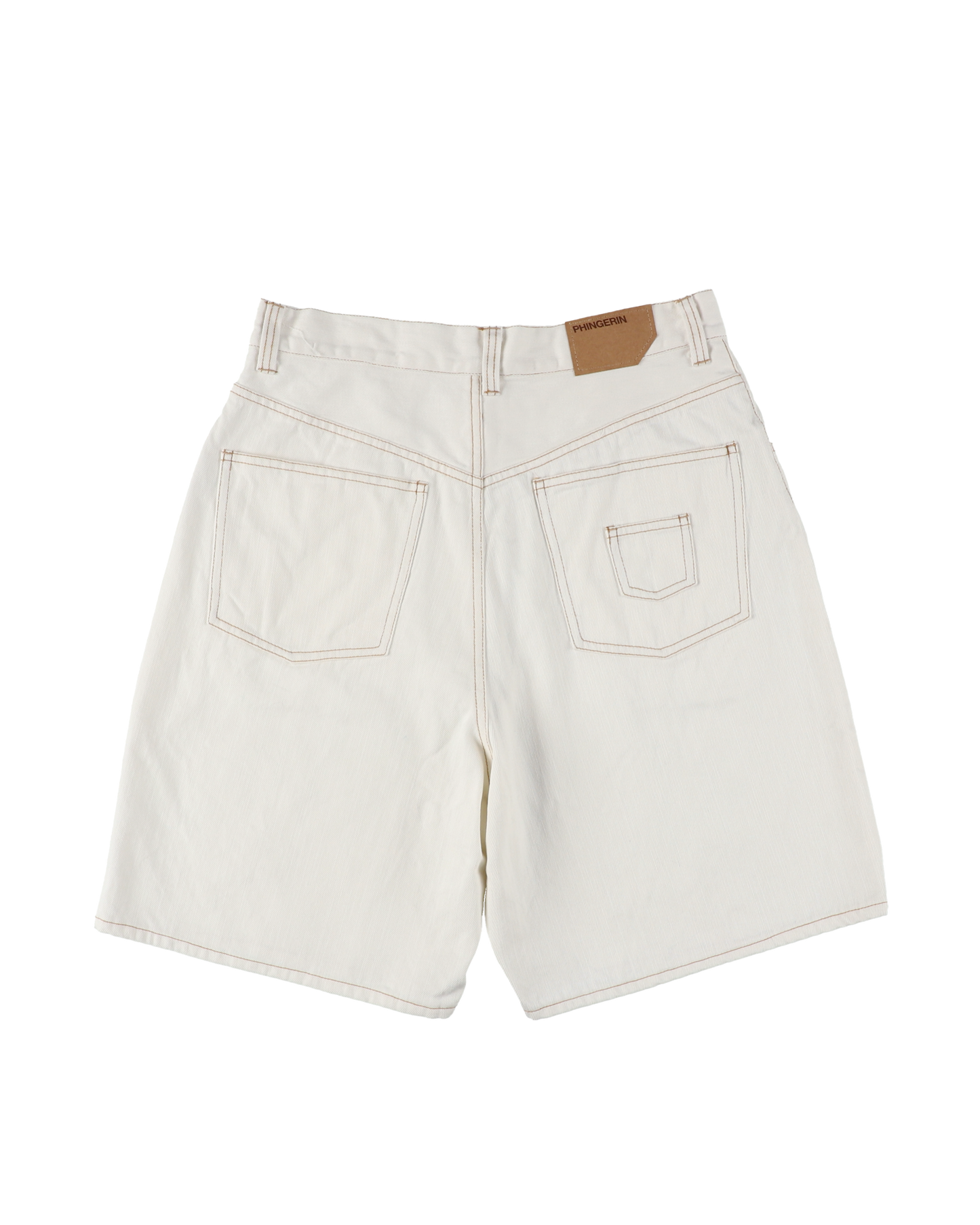 6PK DENIM SHORTS WHITE