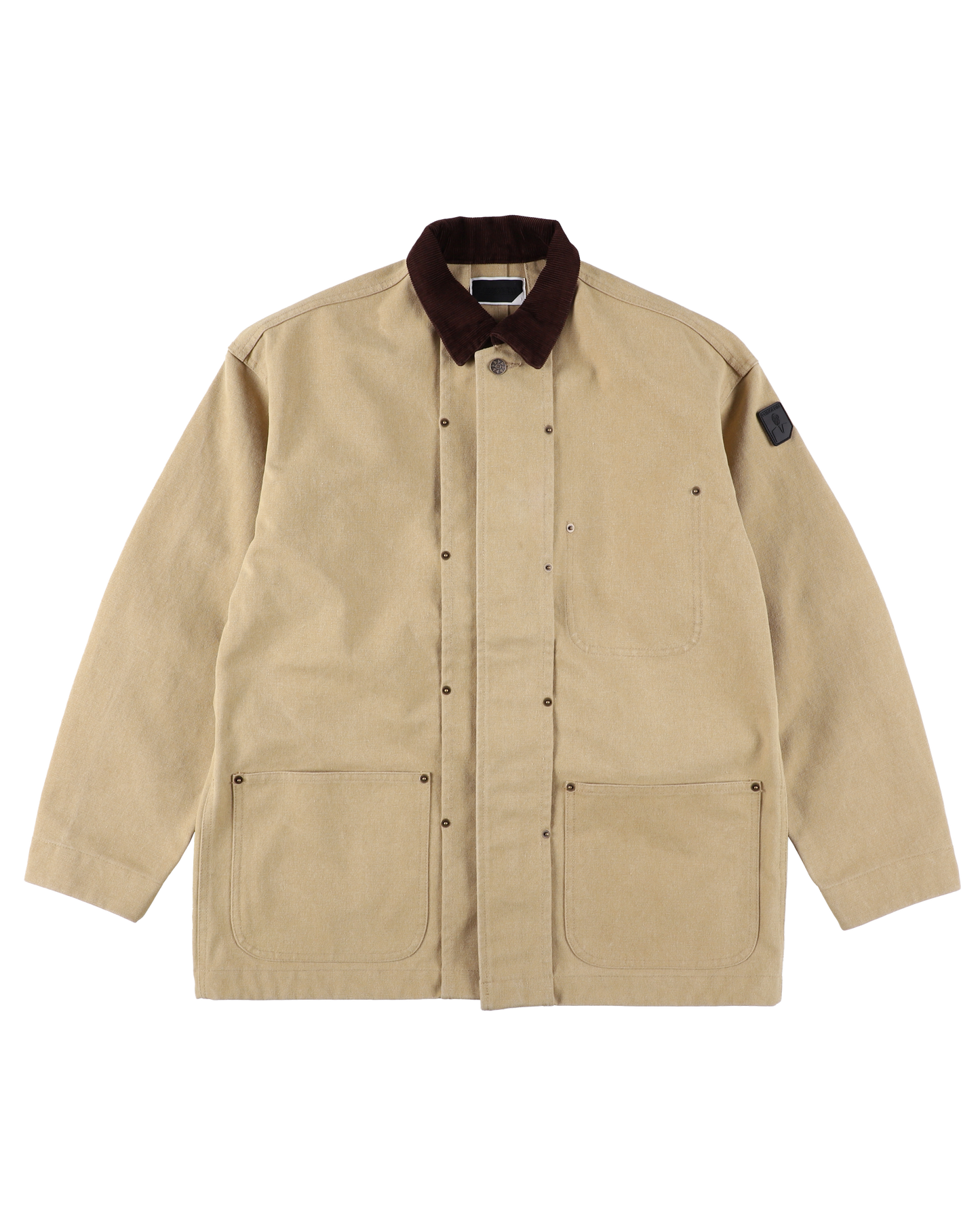 RIVET WORK COVERALL BEIGE