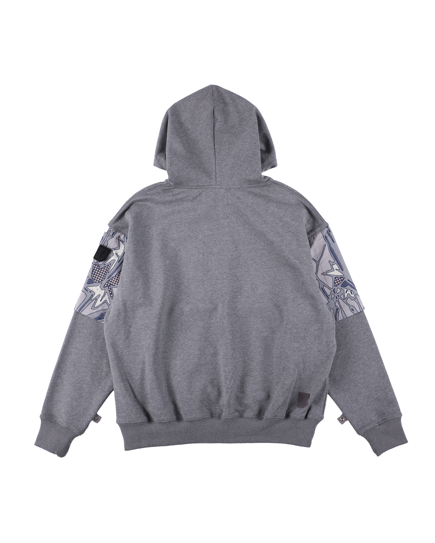 PNGN SLEEVED HOODIE HEATHER CHARCOAL