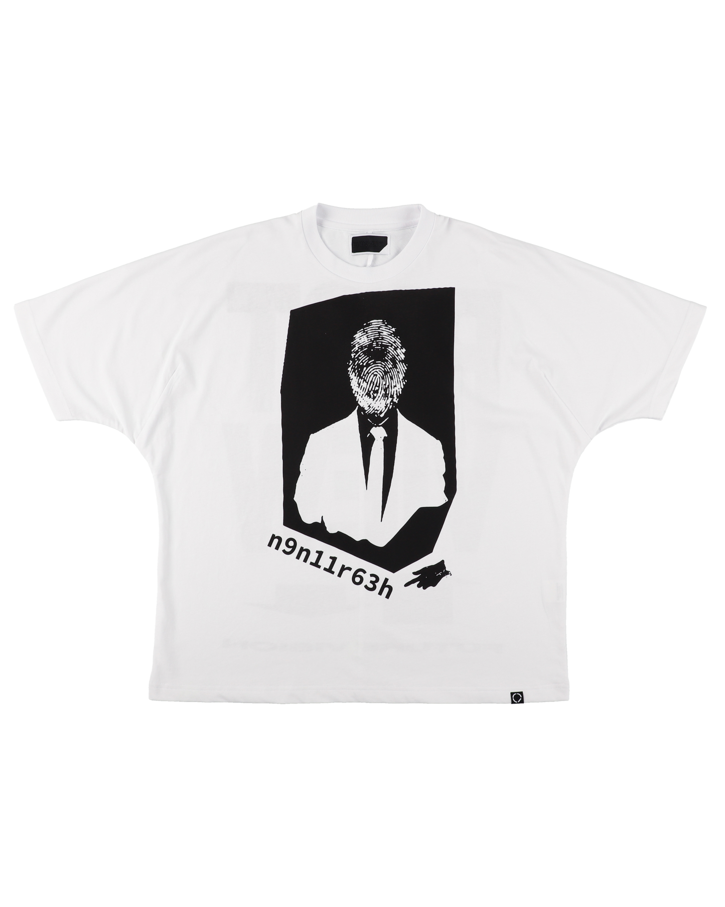 AGENT MONO SEAM S/S TEE WHITE