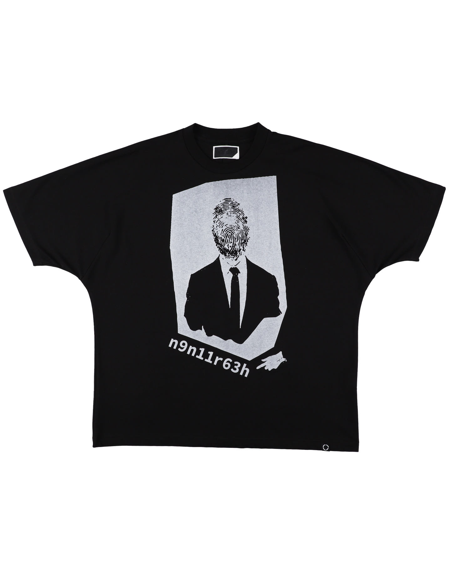 AGENT MONO SEAM S/S TEE BLACK