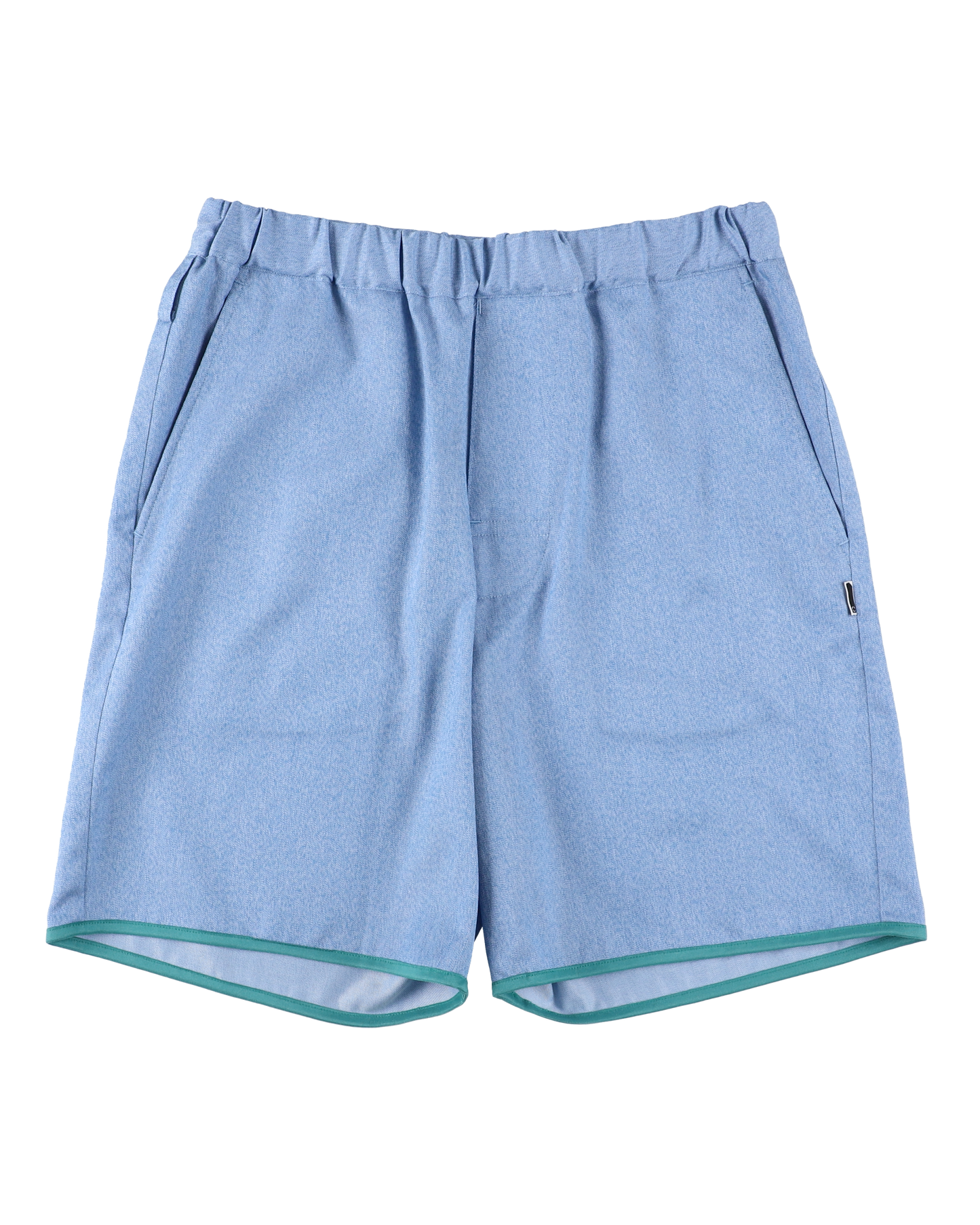PIPE TOP SHORTS BLUE