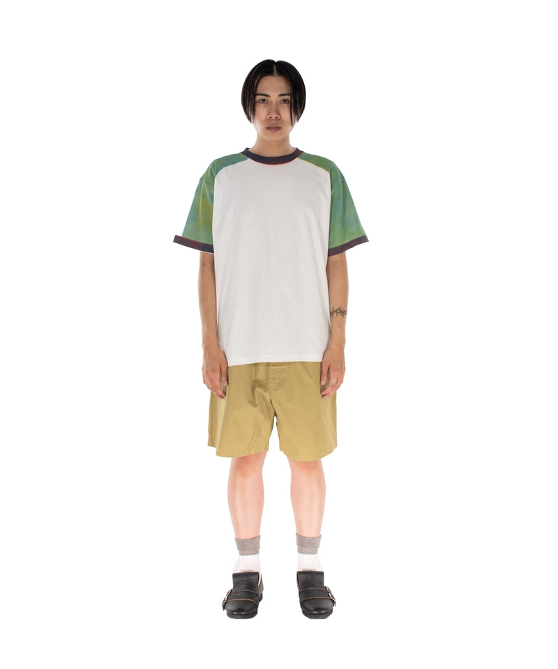 STENCIL RAGLAN S/S TEE