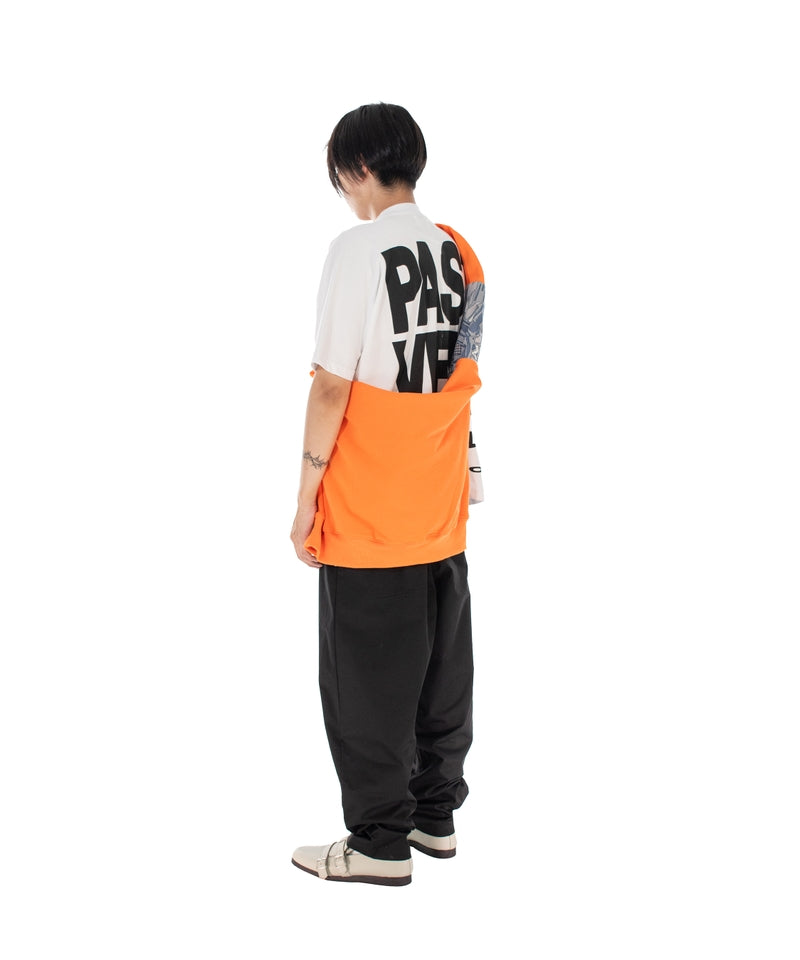 PNGN SLEEVED HOODIE ORANGE